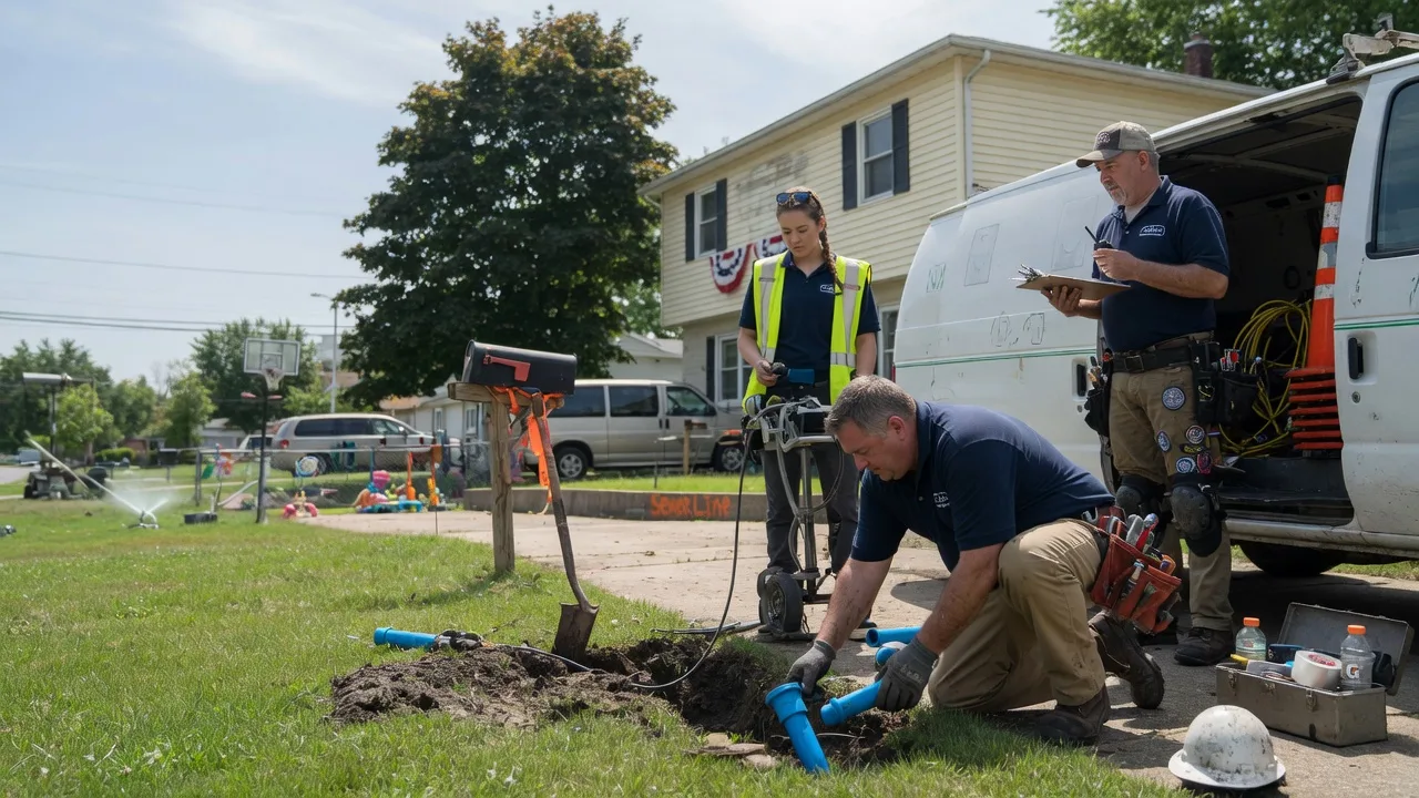 Slab Leak Repair in Sidman, PA near me